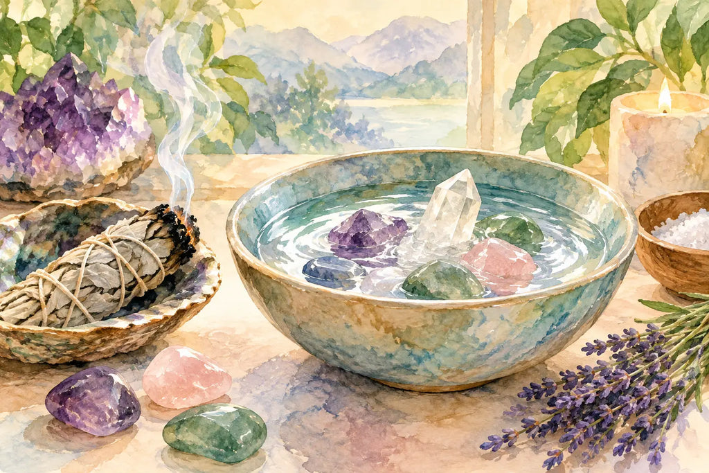 Crystal Cleansing Methods That Respect Your Stones