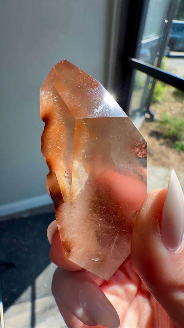 Sunflower Amphibole Quartz from Itacambira, Brazil