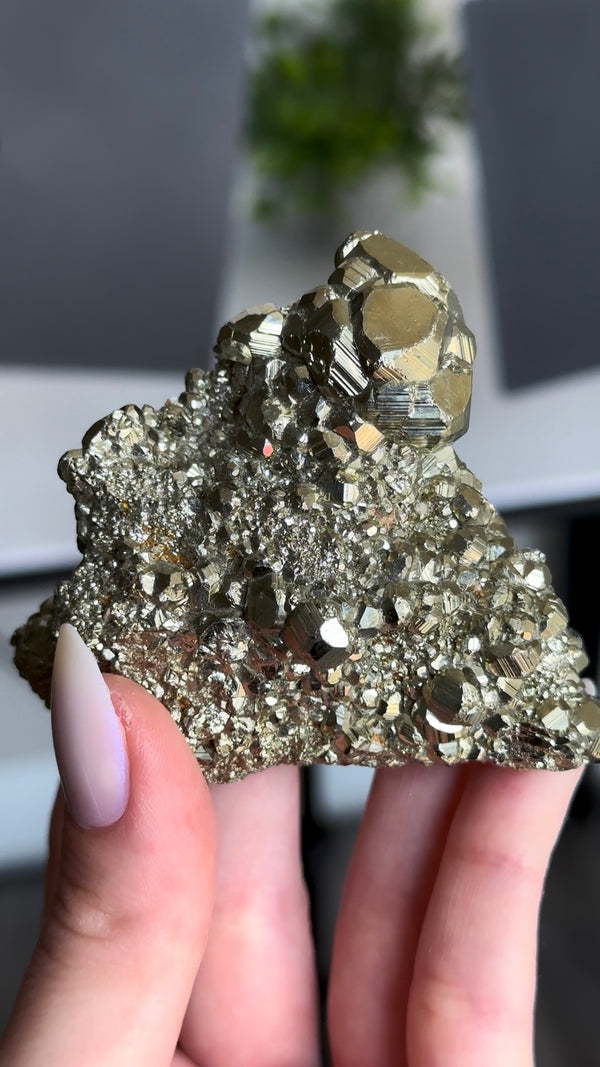 Pyrite from Huanzala Mine, Peru