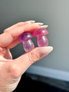 Fluorite Crystal Mushroom Carvings • Choose Your Color!