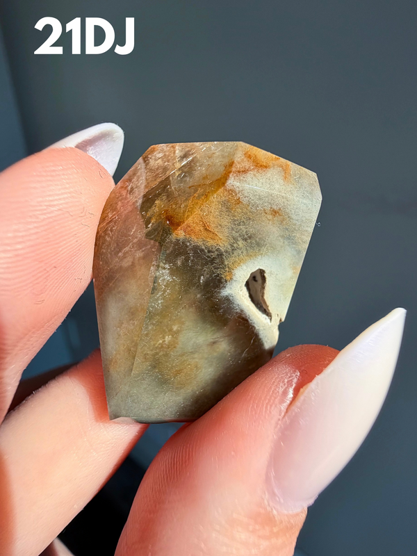 Golden Amphibole Quartz from Itacambira, Brazil • Choose Your Own!