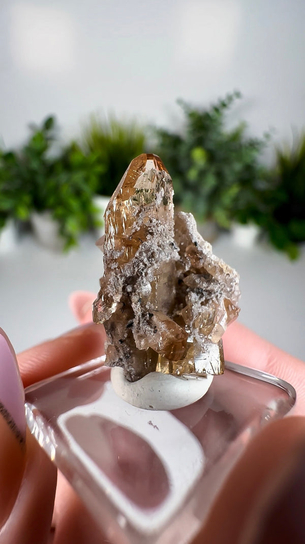 Etched Topaz from Thomas Range, Juab County, Utah, USA