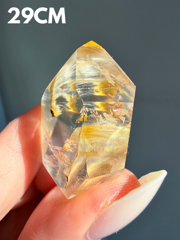 Golden Amphibole Quartz from Itacambira, Brazil • Choose Your Own!
