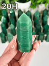 Green Aventurine Towers from Brazil • Choose Your Own! High Quality Polished Green Aventurine Towers from Brazil