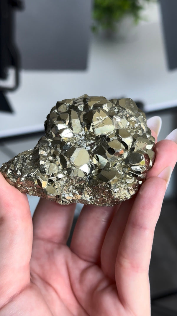 Pyrite from Huanzala Mine, Peru