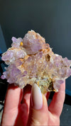 Amethyst "Flowers" with Sceptres, Reverse Sceptres & Calcite Associations on Matrix from "La Troje" Mine in Veracruz, Mexico (New Find!)