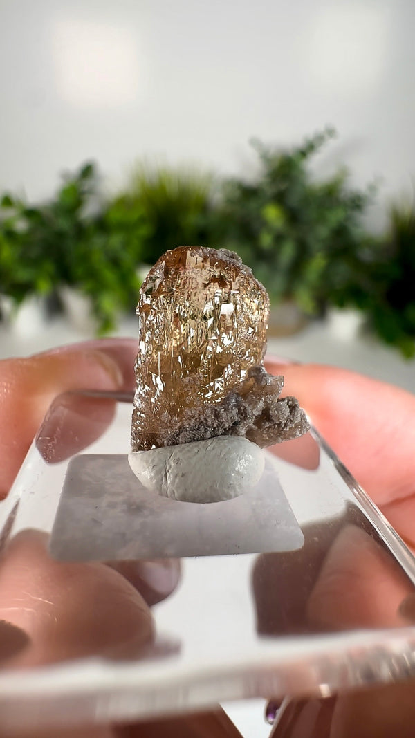Etched Topaz from Thomas Range, Juab County, Utah, USA