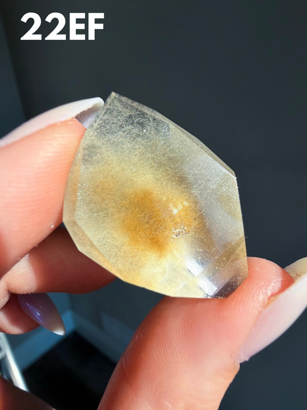 Golden Amphibole Quartz from Itacambira, Brazil • Choose Your Own!