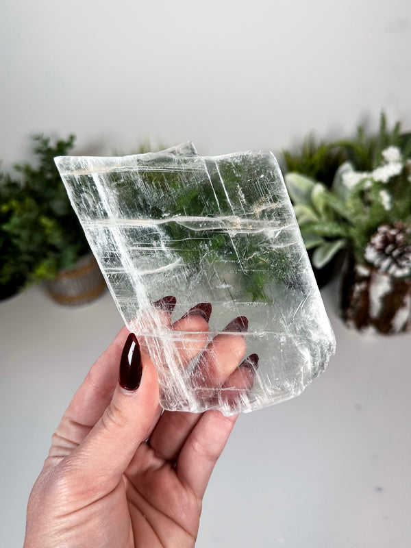 Water Clear Selenite From Utah