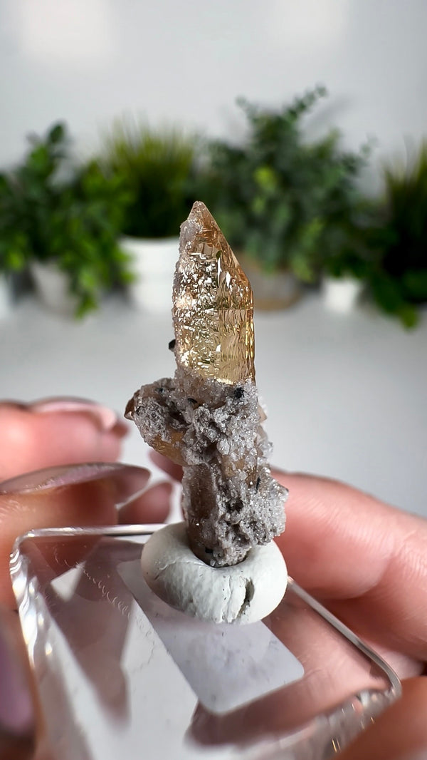 Etched Topaz from Thomas Range, Juab County, Utah, USA