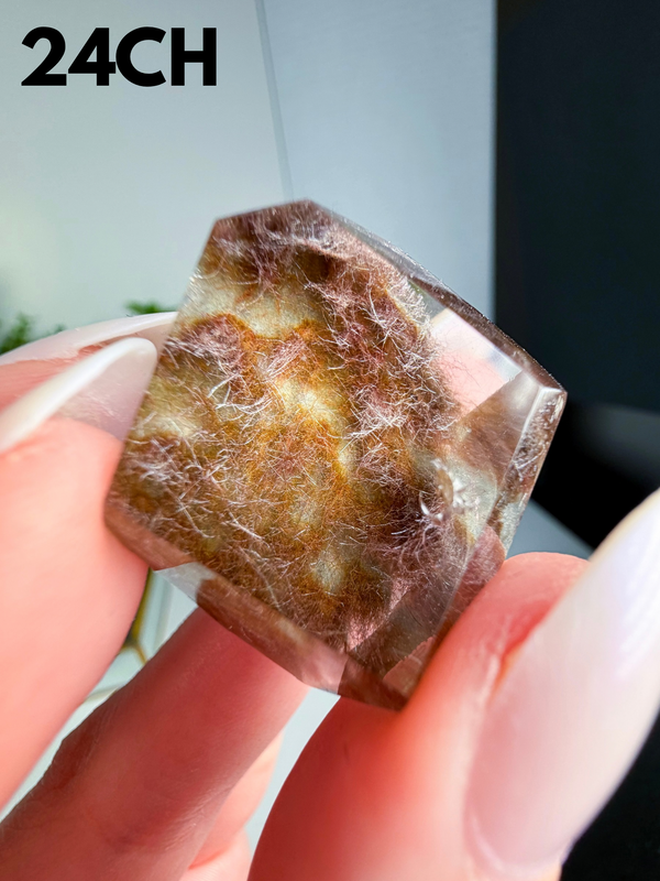 Multicolour Amphibole Quartz from Itacambira, Brazil • Choose Your Own!