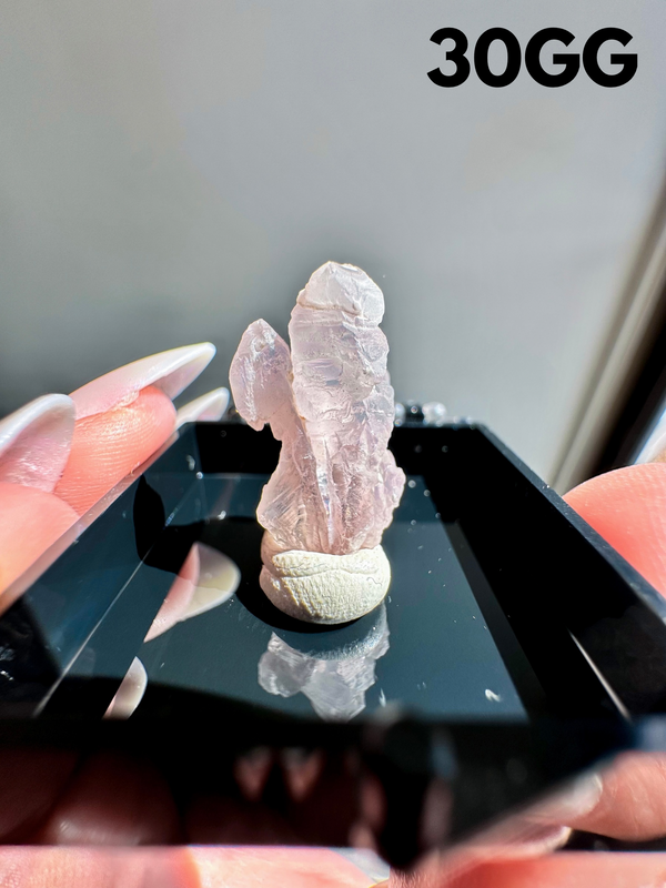 Crystallized Rose Quartz Perky Box Specimens from Taquaral, Itinga, Minas Gerais, Brazil • Choose Your Own!