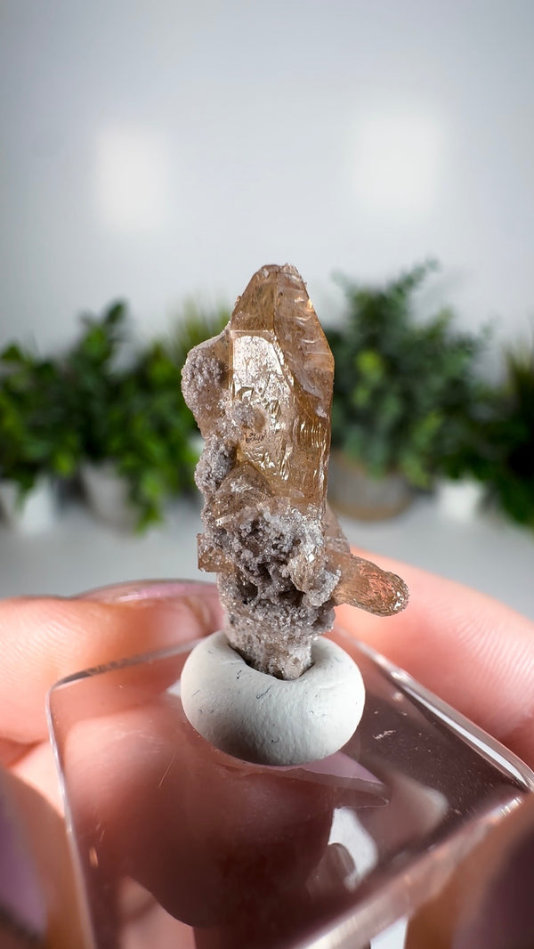 Etched Topaz from Thomas Range, Juab County, Utah, USA