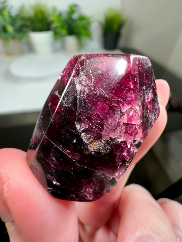 Rhodolite Garnet Freeform from India