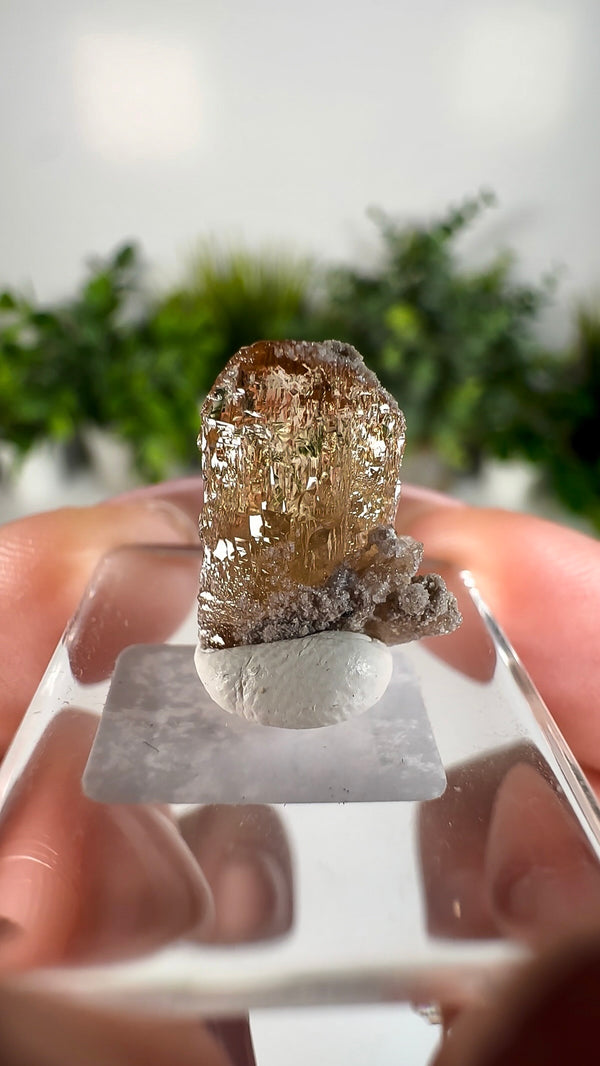 Etched Topaz from Thomas Range, Juab County, Utah, USA