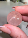 Mozambique Star Rose Quartz Sphere
