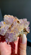 Amethyst "Flowers" with Sceptres, Reverse Sceptres & Calcite Associations on Matrix from "La Troje" Mine in Veracruz, Mexico (New Find!)