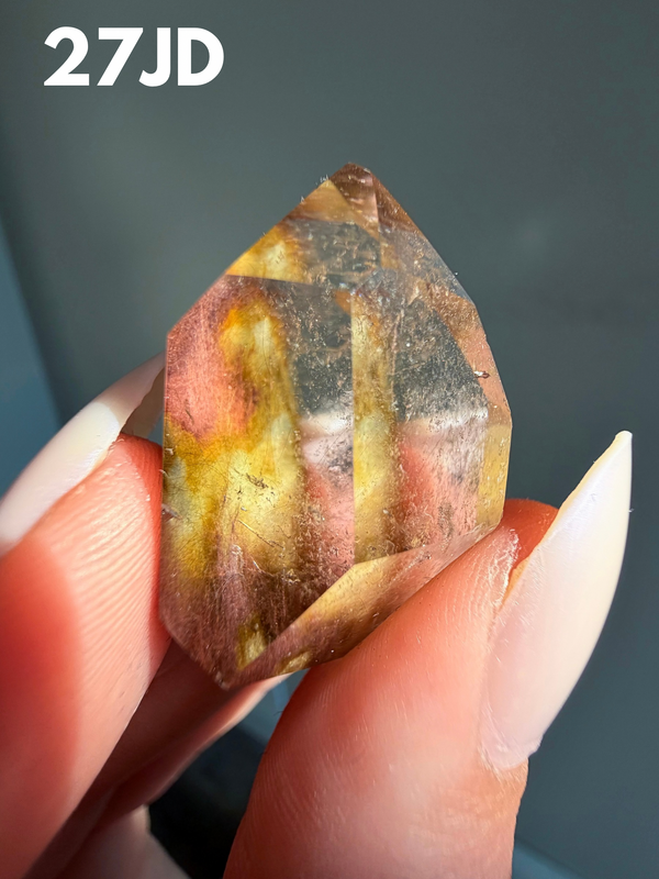 Golden Amphibole Quartz from Itacambira, Brazil • Choose Your Own!