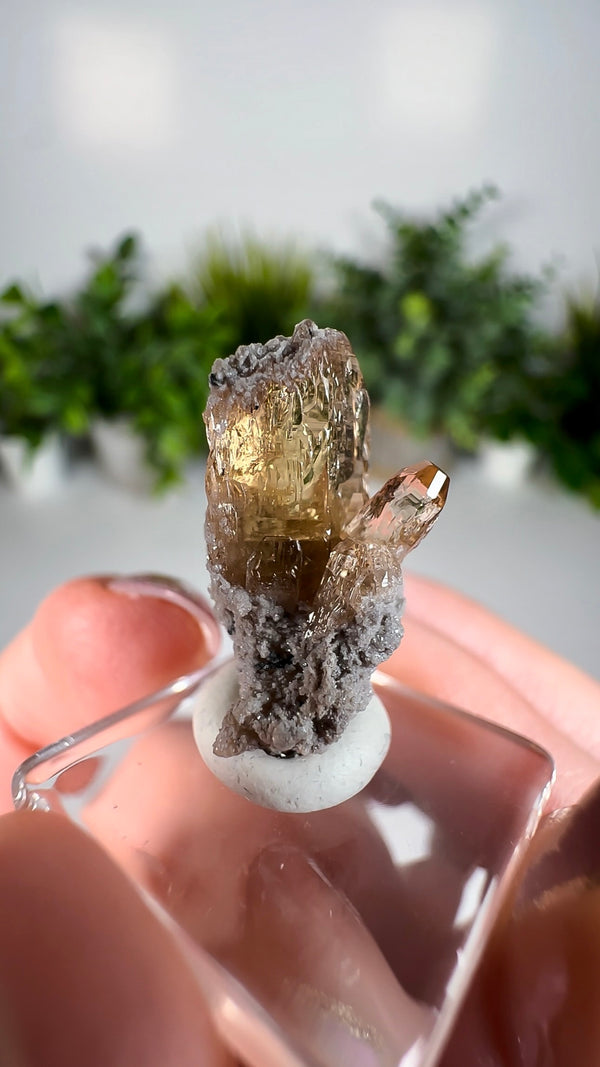 Etched Topaz from Thomas Range, Juab County, Utah, USA
