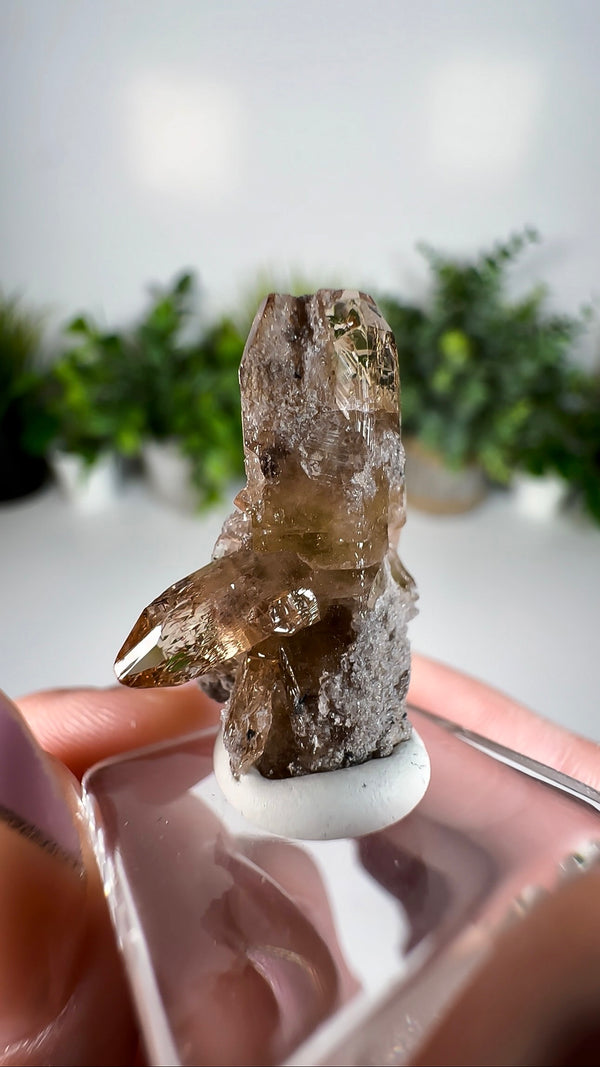 Etched Topaz from Thomas Range, Juab County, Utah, USA