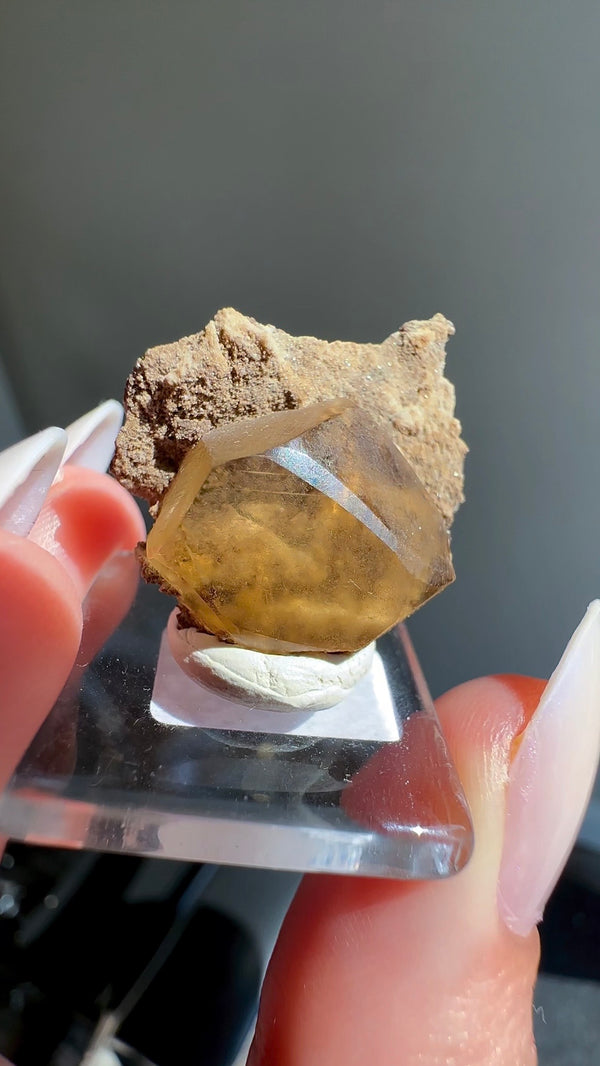 Calcite from North Vernon, Jennings County, Indiana, USA