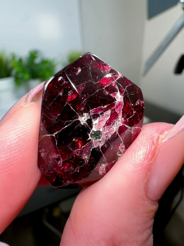 Rhodolite Garnet Freeform from India