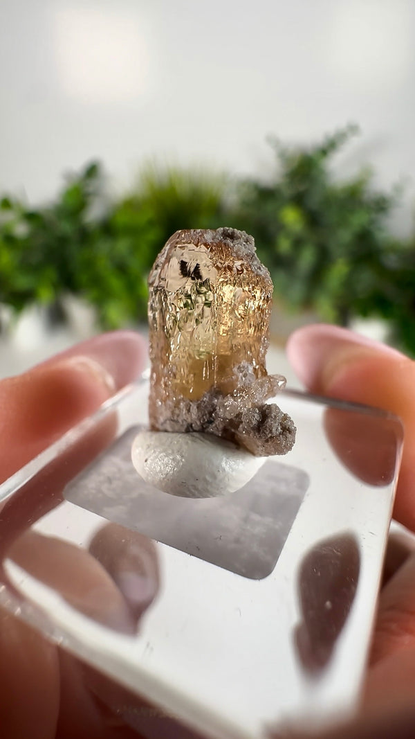 Etched Topaz from Thomas Range, Juab County, Utah, USA