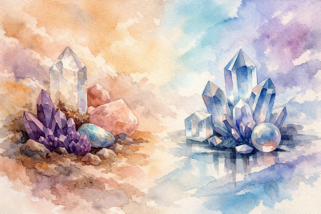 Natural Crystals Versus Lab Grown Compared