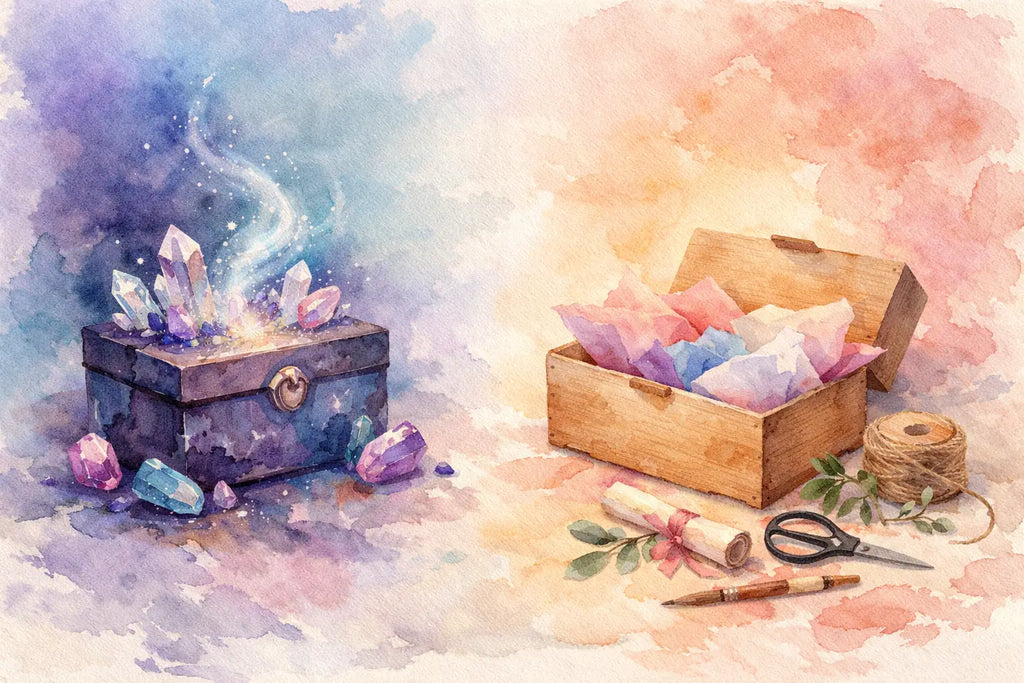 Crystal Mystery Box vs Custom Box: Which Fits?