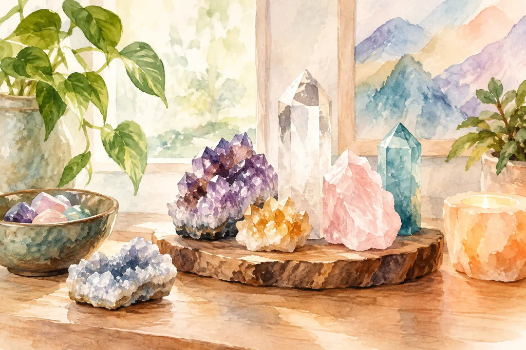 How to Display Crystal Specimens With Intention