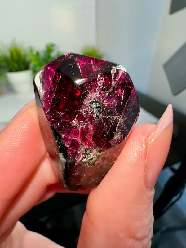 Rhodolite Garnet Freeform from India