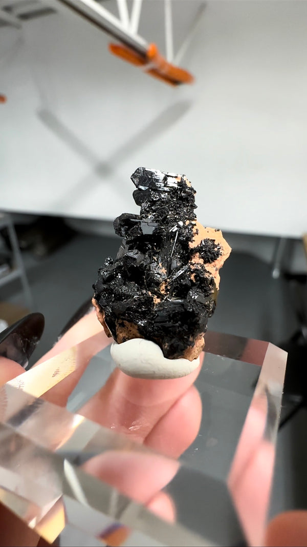 Gaudefroyite from N'Chwaning II Mine, Kalahari Manganese Fields, Northern Cape, South Africa