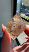 Whispy Pink Amphibole Quartz from Itacambira, Brazil