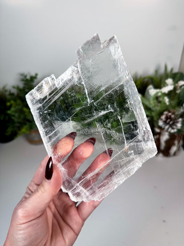 Water Clear Selenite From Utah