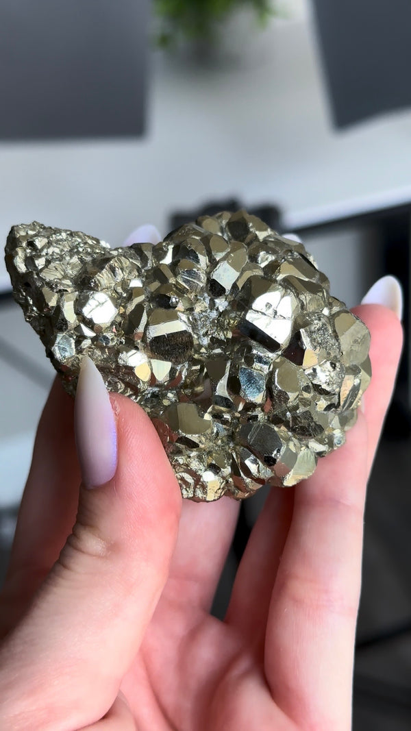 Pyrite from Huanzala Mine, Peru
