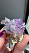 Amethyst "Flowers" with Sceptres, Reverse Sceptres & Calcite Associations on Matrix from "La Troje" Mine in Veracruz, Mexico (New Find!)