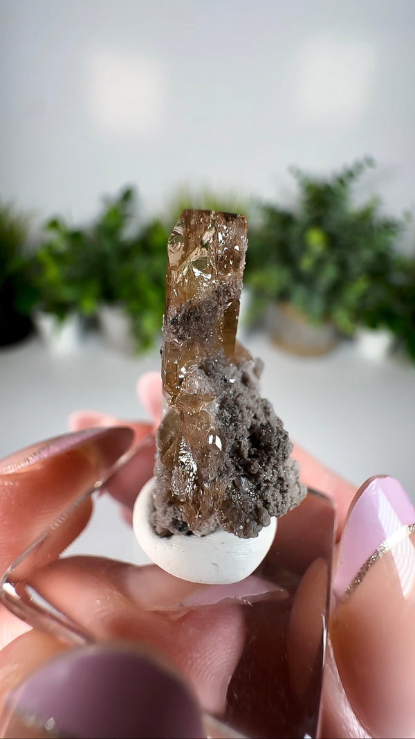 Etched Topaz from Thomas Range, Juab County, Utah, USA