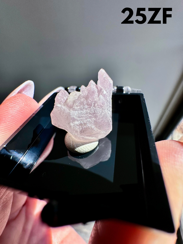 Crystallized Rose Quartz Perky Box Specimens from Taquaral, Itinga, Minas Gerais, Brazil • Choose Your Own!