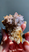 Amethyst "Flowers" with Sceptres, Reverse Sceptres & Calcite Associations on Matrix from "La Troje" Mine in Veracruz, Mexico (New Find!)