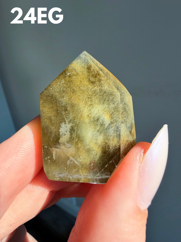 Golden Amphibole Quartz from Itacambira, Brazil • Choose Your Own!