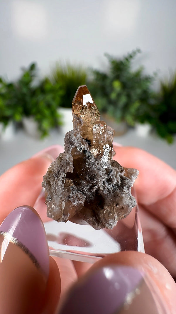 Etched Topaz from Thomas Range, Juab County, Utah, USA