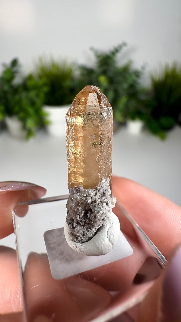 Etched Topaz from Thomas Range, Juab County, Utah, USA