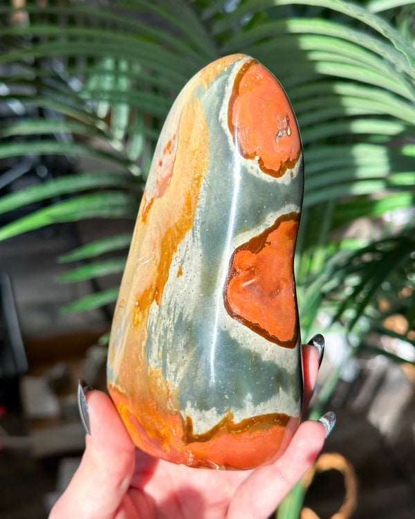 Polychrome Jasper Freeform from Madagascar