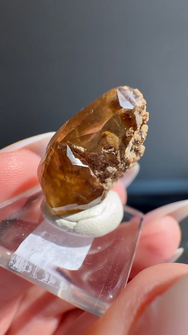 Calcite from North Vernon, Jennings County, Indiana, USA
