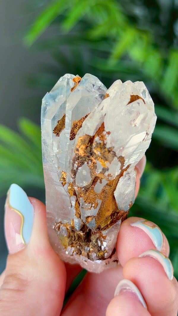 Blue Tara Quartz Cathedral Specimen from Itacambira, Brazil