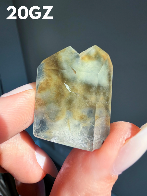 Golden Amphibole Quartz from Itacambira, Brazil • Choose Your Own!