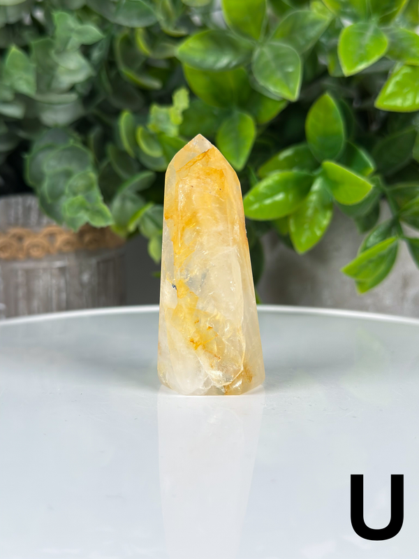 Golden Healer Towers From Brazil • Choose Your Own