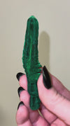 Malachite Stalactite from Shilu Mine, Yangchun County, Yangjiang, Guangdong, China