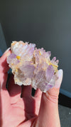Amethyst "Flowers" with Sceptres, Reverse Sceptres & Calcite Associations on Matrix from "La Troje" Mine in Veracruz, Mexico (New Find!)
