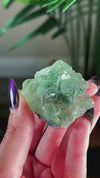 Apple Green Fluorite with Beveled Edges from Xianghualing Mine